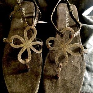 Aerosoles size 11, soul mate black snake